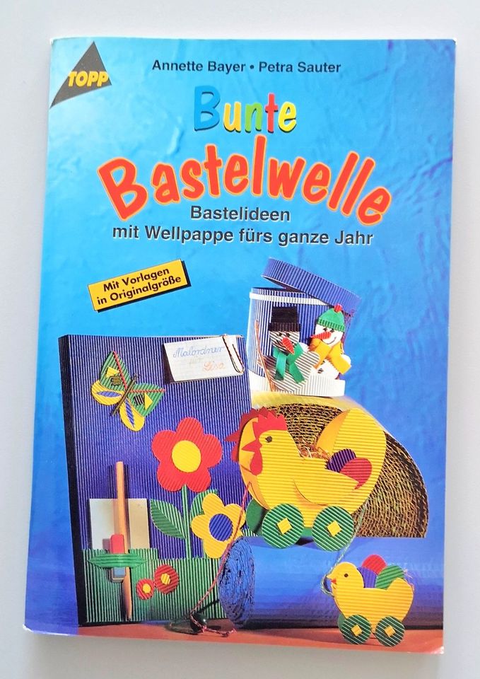 Bastelheft - Bastelbuch -Bunte Wellpappe - für Kinder - 1,50 € in Wolfsburg