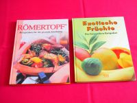 Kochbücher "Römertopf" und "Exotische Früchte" Bayern - Altenstadt an der Waldnaab Vorschau