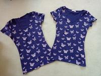 Orsay T-Shirts Gr. S neuwertig Schmetterlinge dunkelblau 2-Set Sachsen - Annaberg-Buchholz Vorschau