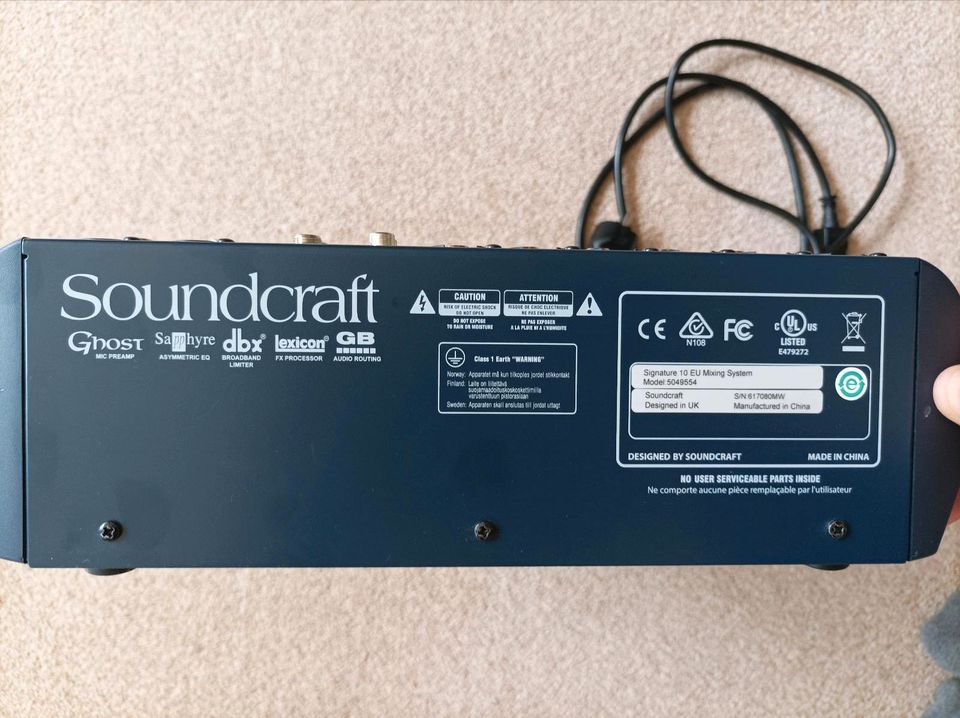 Soundcraft Signature 10 Mischpult in Hamburg