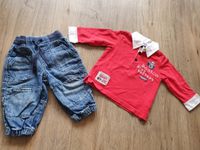 Cooles Set: LA-Shirt (Chicco)+Jeans (H&M)_Gr.74_TOP Niedersachsen - Wolfsburg Vorschau