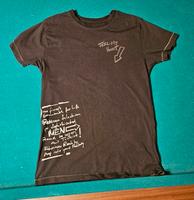 Schwarzes T-Shirt (S) - "Feel my  heart"- Aufdruck Hessen - Rodgau Vorschau