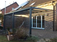 Terrassenüberdachung 7 x 3,5 aus ALU mit 10 mm VSG Glas Klar Nordrhein-Westfalen - Kempen Vorschau