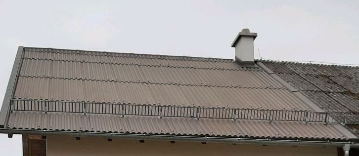 Zementfaserplatten ohne Asbest, Dachplatten in Reisbach