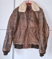 Pilotenjacke, Echtleder, Herren, retro, Gr. L Bayern - Poppenhausen Vorschau