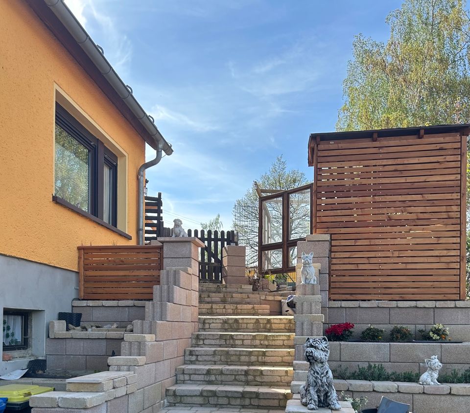 Einfamilienhaus/Doppelhaushälfte mit großem Grundstück in Greiz in Greiz