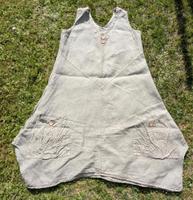 Schönes Trägerkleid /Leinenkleid, Gr. 40/42, grün, Lagenlook Niedersachsen - Königslutter am Elm Vorschau