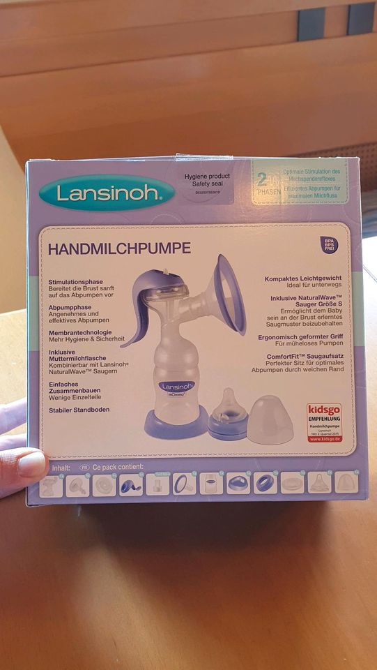 Lansinoh Handmilchpumpe in Schwendi