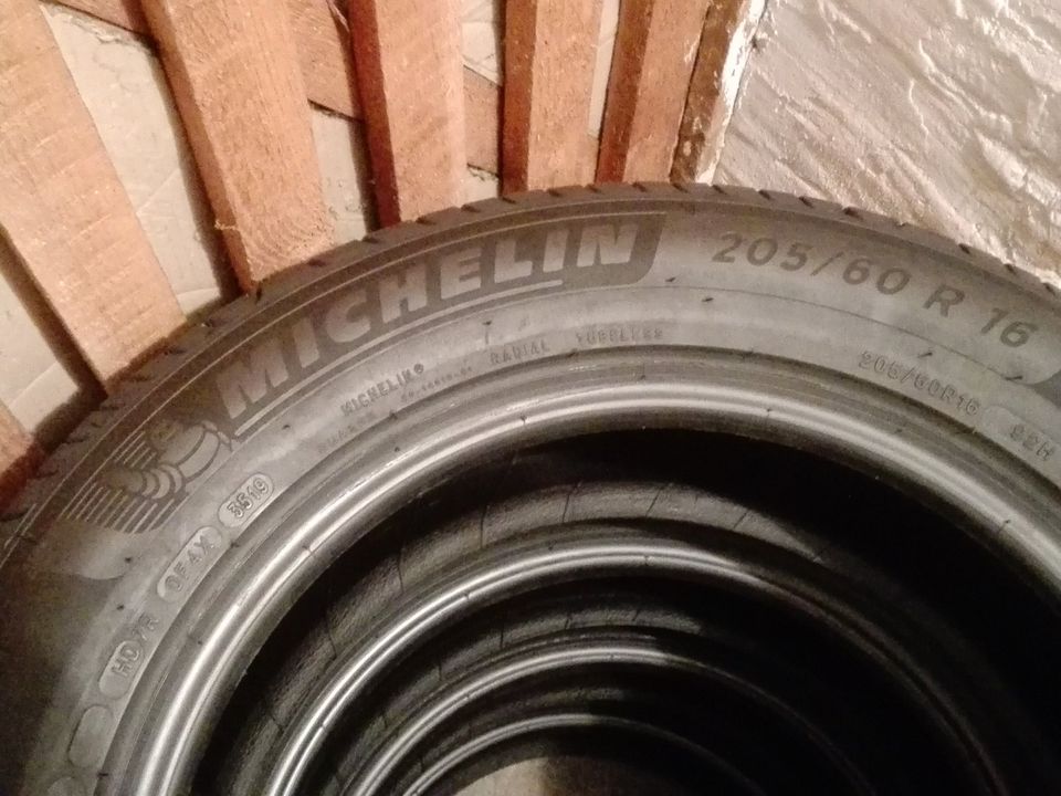 4 Sommerreifen 205/60R16 92H Michelin Primacy 4, nicht gefahren in Frankfurt am Main