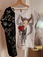 Shirt schwarz/weiss mit Motiv Gr. 3 von Tredy Rheinland-Pfalz - Kindsbach Vorschau