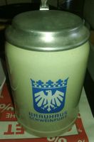 Brauhaus Schweinfurt Bierkrug 0,5l m. Zinndeckel Brauerei Bayern - Regensburg Vorschau