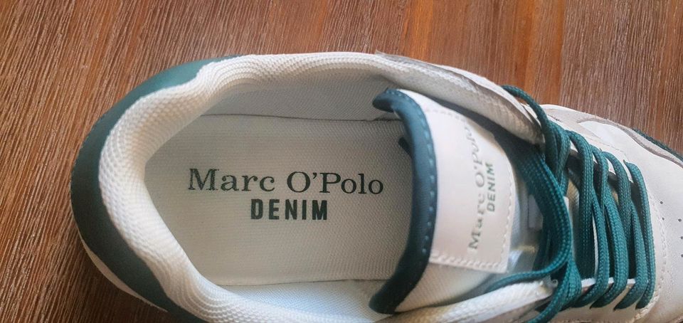 Sneaker Marc O'Polo MO'PD Gr.43 weiß grün in Ortenberg