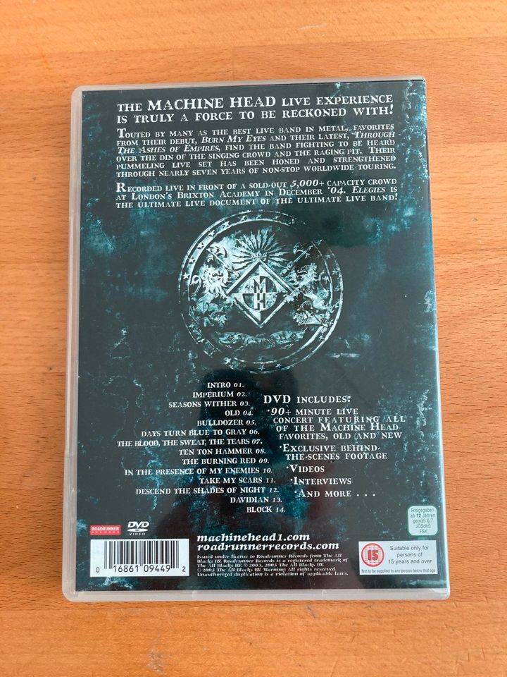 Machine Head - Elegies DVD in Dresden