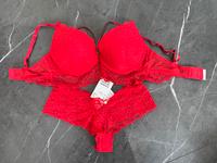 Hunkemöller Dessous Set BH 75 D H&M Tanga Gr S Rot Neu Nordrhein-Westfalen - Hagen Vorschau