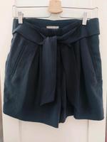 H&M dunkelblaue Shorts Paperbag kurze Hose Damen Dresden - Loschwitz Vorschau