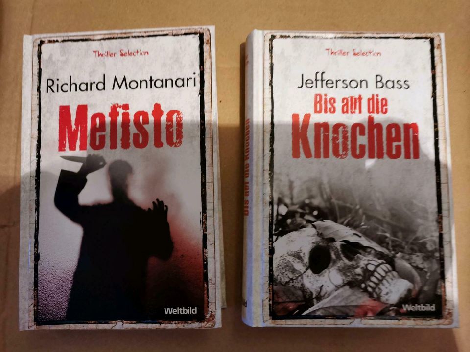 Bücher Richard Montanari, Jefferson Bass in Mengen