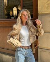 Vintage Abercrombie Trenchcoat Mantel beige y2k edel kurz Vahr - Neue Vahr Südost Vorschau