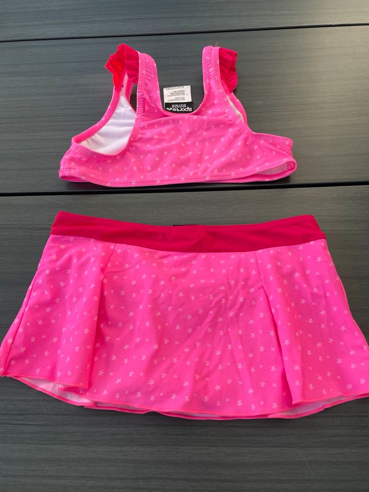 Bikini Mädchen pink Meerjungfrau Gr. 122 128 in Erding