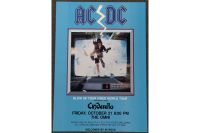 Poster AC/DC Live Konzert Plakat Atlanta 1988 cinderella acdc Hessen - Felsberg Vorschau