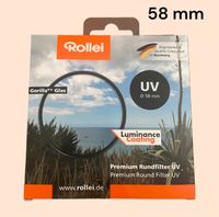 Rollei Premium Rundfilter UV Filter 58 mm Round Filter Kamera OVP Nordrhein-Westfalen - Herne Vorschau