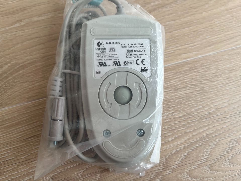 Neu & OVP Kabelgebundene PC Maus Logitech M-M35 811422-0001 in Bremen