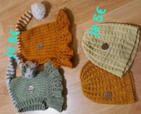 Schlupfmützen und Beanies Gr. 45, unisex, handmade Brandenburg - Marienwerder b. Bernau b. Berlin Vorschau