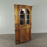 23189 Eckschrank Eckvitrine Biedermeier 1840 Kirsche -20 % Rabatt München - Altstadt-Lehel Vorschau