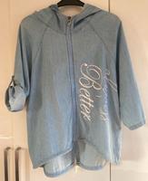 Jeans Jacke mit Kapuze Hessen - Staufenberg Vorschau