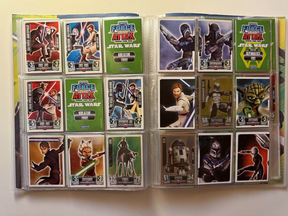 Topps Force Attax Serie 2 (Zustand sehr gut) in Hachenburg