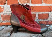 Jana Fashion Schuhe weinrot Größe 40,5 Vintage Tamaris Deichmann Thüringen - Alperstedt Vorschau