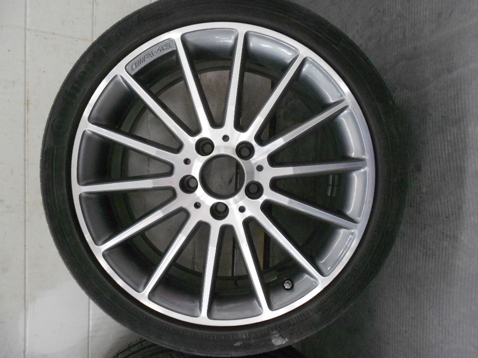 Radsatz für Mecedes A Klasse 225/40R18 Continental in Oelsnitz / Vogtland