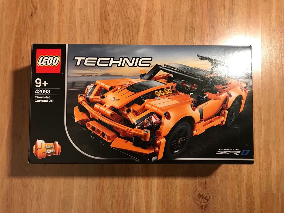 Wie neu! LEGO Technic 42093 Chevrolet Corvette ZR1, vollständig in Grünstadt