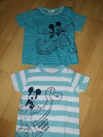 2er Set T Shirt Mickey Dino Türkis 74 Bayern - Uffenheim Vorschau