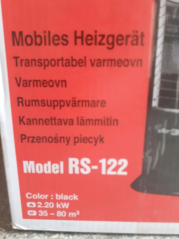 Zibro RS-122 mobile Heizung mit 6x Lampenöl in Berlin