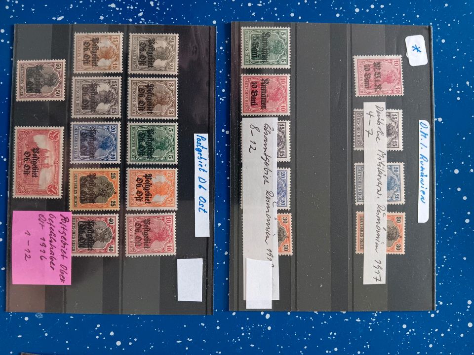 schöne kleine Briefmarkensammlung in Düsseldorf