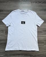 Calvin Klein T-Shirt L Weiß Herren Shirt Saarland - Friedrichsthal Vorschau