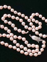 Echte Perlen Perlenkette Süßwasserperlen Zuchtperlen  Strang Rheinland-Pfalz - Ludwigshafen Vorschau