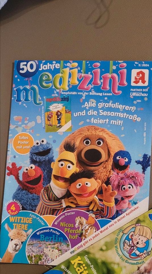 Medizini Zeitschrift Neu / 50 Jahre Sesamstraße in Lippstadt