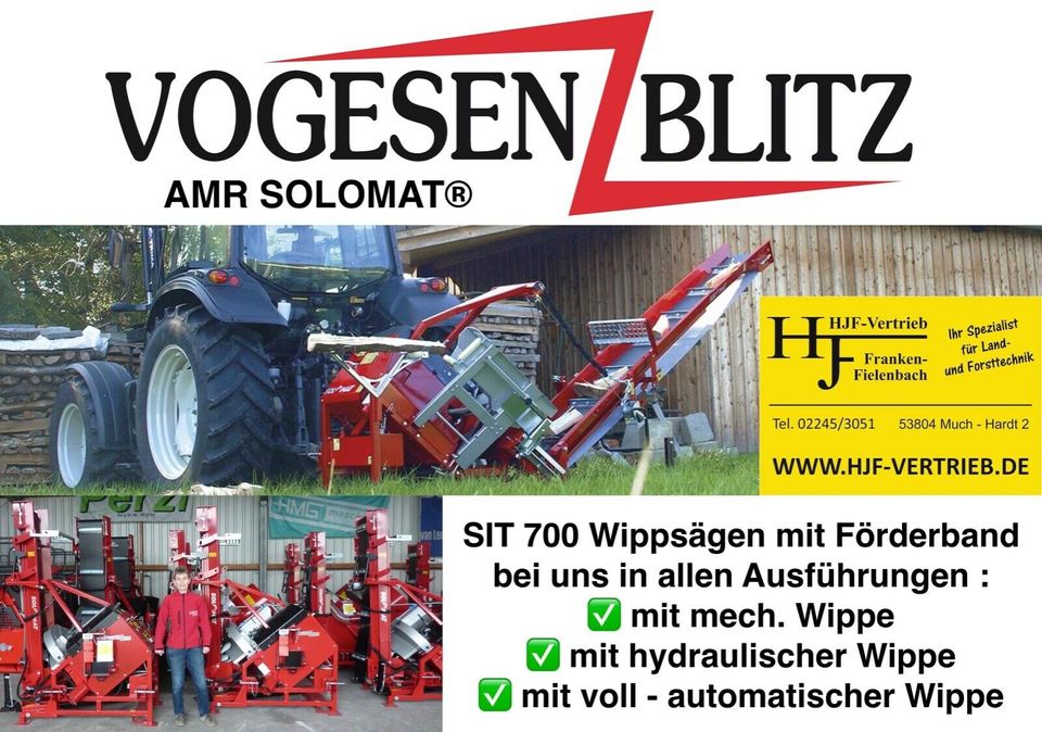 ⚠️ AMR® Solomat® hydr. Wippsäge, Kreissäge mit Förderband in  Nordrhein-Westfalen - Much | Gebrauchte Agrarfahrzeuge kaufen | eBay  Kleinanzeigen ist jetzt Kleinanzeigen