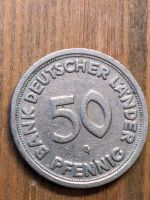 50 Pfennig G Prägung Thüringen - Schwallungen Vorschau