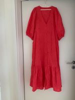 ZARA pink Kleid Midikleid Lochstickerei Hannover - Mitte Vorschau