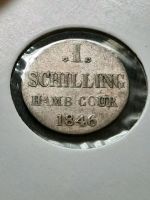 1 Schilling Hamburg 1846 Silber Sachsen - Frohburg Vorschau
