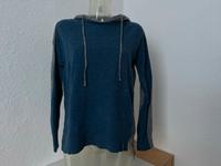 Deerberg Kapuzenpullover S Wolle Baumwolle blau/grau Niedersachsen - Langelsheim Vorschau