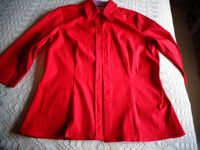 Damenbekleidung Bluse ca. Gr. 38/40, rot, Stretch, 3/4-Arm Eimsbüttel - Hamburg Eidelstedt Vorschau