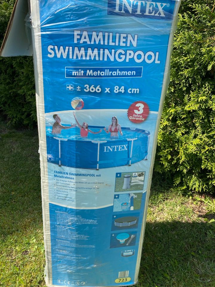 Intex Familienswimingpool in Porta Westfalica