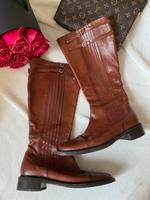Hugo Boss Skywalk Lederstiefel in Braun Damen Stiefel Bremen - Oberneuland Vorschau