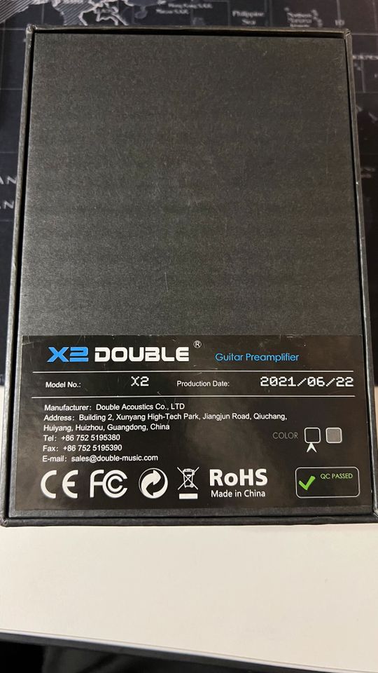 X2 Double Guitar Preamplifier (Dual-Pickup-System) Akustikgitarre in Aachen