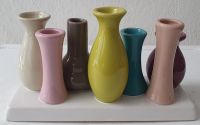 Multivase v. 2HAVE: 7 kleine handgefertigte Vasen, bunt, Keramik Lübeck - St. Lorenz Nord Vorschau