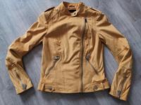 Fake Wildleder Biker Jacke samtig weich in curry Gr. 36/S wie neu Nordrhein-Westfalen - Werl Vorschau