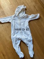 H&M Frottee Overall  Hausanzug Schlafanzug Gr 62 weiß Bayern - Aschaffenburg Vorschau